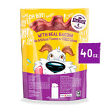 Beggin' 3810017668 40oz Original Bacon Flavor Real Meat Dog Strip Training Treat