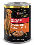 Purina Pro Plan 3810002775 Savor Classic Beef and Rice Pate Wet Dog Food - 1 Can
