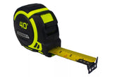 Komelon 93440T 40 ft. Contractor TS Tape Measure, Steel Material