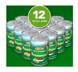 Retriever Adult Savory Chicken Flavor Cuts in Gravy Wet Dog Food,Pack of 12 Cans