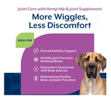 NaturVet 79905921 All Life Stages Hemp Soft Chew Hip & Joint Supplement for Dog