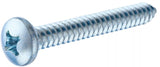 Hillman 41062 Pan Head Phillips Sheet Metal Screws #8 x 1 inch 100-Pack