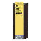 2-7/8 in. x 8 in. x 1 in. (7.30 cm x 20.32 cm x 2.54 cm) Grit Extra-Large Fine Angled Drywall Sanding Sponge (2-Pack)