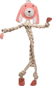 Hugglehounds 40373 All Natural Rope Knottie Extra Large Dog Toy - ASSORTED