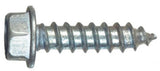Hillman 41032 Slotted Hex Washer Head Sheet Metal Screw #12 x 1 inch  50 Pack