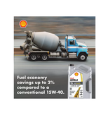 Shell Rotella 550045130 T5 10W-30 Synthetic Blend Diesel Engine Oil, 1 Gal.