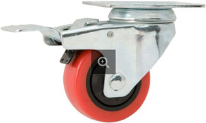 Waxman 4120555TD Titan 3" Swivel with Brake Polyurethane Caster 175 lb Capacity