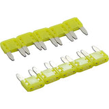 Hayward GLX-F20A-10PK 20-Amp Yellow Fuse Kit for Chlorine Generators - Set of 10