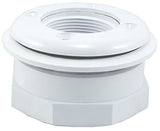Custom 25522-100-000 1.5"FIP x 1.5"SKT Vinyl I/O Wall Fitng - White