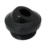 Custom 25552-304-000 0.75" Threaded Directional Flow Outlet - BLK