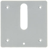 Zodiac MJ6320 Jandy Pro Series Minijet Cover Plate with Screws - Dove Gray