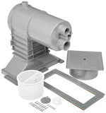 Hayward SP10852OMDGR 1.5"FIP Auto-Skim Wide Track Skimmer w/Square Cover-Drk Gry