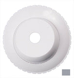 Custom 25552-101-000 0.37" Threaded Directional Flow Outlet -Gray