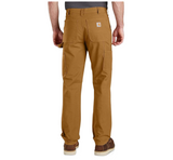 Carhartt 103279-GVL Men's Rugged Flex Duck Dungaree Pants,Carhartt Brown, S32X30