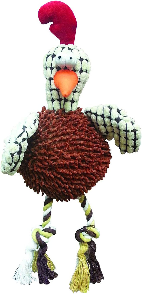 Spot Gigglers 4343 Plush Chicken Dog Toy - ASSORTED