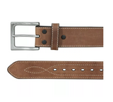 Blue Mountain 2771-200 Men's Leather Crazy Horse Belt, Tan, Large