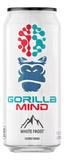 Gorilla Mind Energy Drink White Frost (12 Cans, 16 fl. oz. Each)