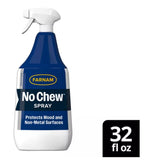 Farnam 11802 No Chew Chewing, Cribbing Deterrent Spray for Horses- 32 oz.