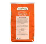 Royal Wing 10623 Black Oil Sunflower Wild Bird Food, 40 lb. Bag