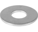 Hillman 884733 M18 Class 8 Metric Steel Flat Washers, Zinc-Plated, 2-Pack