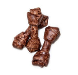Retriever Large Bones 482TSC 7" Natural Beef Basted Rawhide Dog Chews - 5 Count