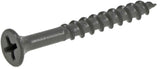 Hillman 48383 Exterior Wood Screws #8 x 1-5/8 inch 5 lb. Gray