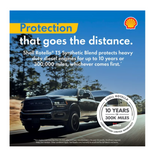 Shell Rotella 550045130 T5 10W-30 Synthetic Blend Diesel Engine Oil, 1 Gal.