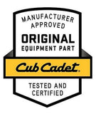 Cub Cadet 490-110-C108 Steel 42" Deck High-Lift Lawn Mower Blade Set, 2-Pack