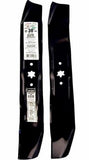 MTD 490-110-M114 38" Lawn Mower Steel Mulching Blade Set for MTD, 2 Pack