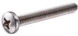 Hillman 883029 Phillips Pan-Head Stainless Machine Screws, #10-24x1-1/2", 2-Pk