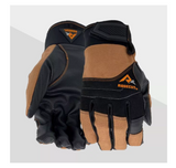 Ridgecut RC83035-L Men's Duck Canvas Work Gloves, 1-Pair, Black/Brown, Large