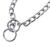 Retriever 05515 Q G1512 Metal Titan Chain Training Dog Collar Chrome, 4mm x 26"
