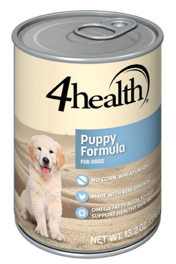 4health w/ Wholesome Grains Puppy Chicken and Rice Wet Dog Food,1 Can- 13.2 oz.