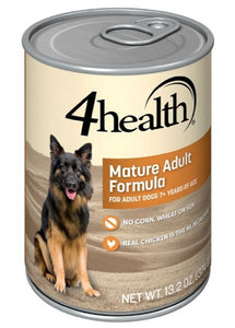 4health w/ Wholesome Grains Senior Chicken & Rice, Wet Dog Food,1 Can  -13.2 oz.