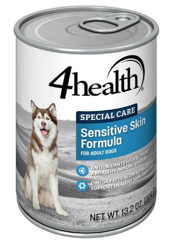 4health Special Care Sensitive Skin Adult Turkey Recipe Wet Dog Food, 1 Can