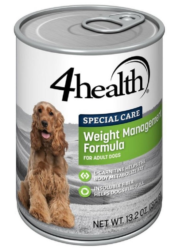 4health Special Care Weight Management  Adult Chicken Recipe Wet Dog Food -1 Can