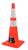 Radians CONE-PVC-283M 28 in. Safety Traffic Cone with Reflective Stripe