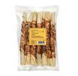 Retriever Large Twists 513TSC Chicken Wrapped Rawhide Dog Chew Treats - 12 Count