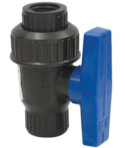 Fimco 5143205 Polypropylene 1/2" Single Union Sprayer Ball Valve