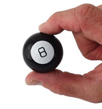 World's Smallest 514 Magic 8 Ball Black, Ask a Question, Ages 6-15