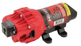 Fimco 5151087 High-Performance Pump 2.4 GPM 12V 60 PSI Red Steels