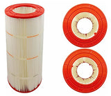 Pleatco PWW100 Pool Filter Cartridge, 100sqft, 6"OT&OB, 10"Dia, 19.25"Long, 4oz