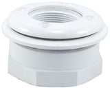 Custom 25522-100-000 1.5"FIP x 1.5"SKT Vinyl I/O Wall Fitng - White