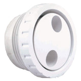Custom 23315-030-000 1.5" MPT Master Gunite Spa Therapy Jet Internal - White