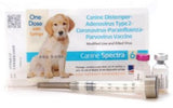 Durvet 52034 Canine Spectra 6 Dog Vaccine 1 Dose with Syringe