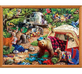 Masterpieces 52475 18" x 24" EZ Grip Campside Extra Large Puzzle, 300 pc.