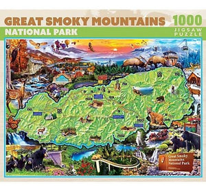 Masterpieces 52477 Great Smoky Mountains National Park Jigsaw Puzzle, 1000 pc.