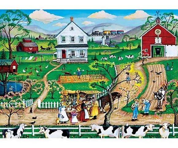 Masterpieces 52478 Appleton Barbeque Hometown Gallery Jigsaw Puzzle, 1000 pc.