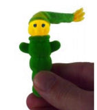 World's Smallest 538 Green Glo Worm Toy, Squeeze Me to Light Up