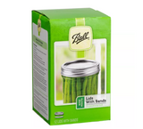 Ball 40000ZFP Wide Mouth Canning Lids and Bands Set, 12-Pack